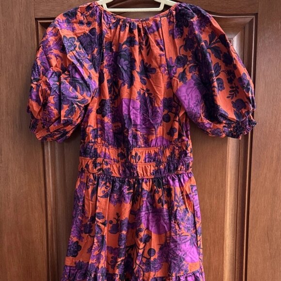 The Somerset Maxi Dress: Puff-Sleeve Edition Cottagecore Floral - Picture 5 of 6